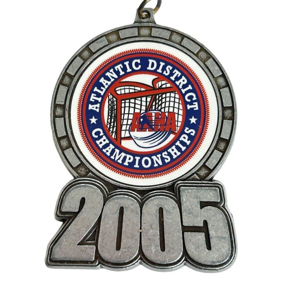 2005 Medal Medallion Atlantic District Championships Personalized Hockey Crown